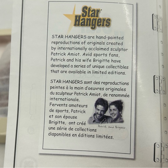 Vintage 90s Montreal Canadiens NHL Hockey Locker Star Hangers Ceramic Jersey - Picture 5 of 10